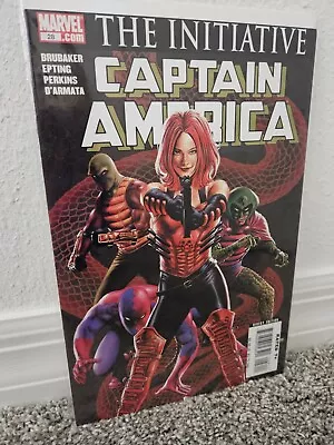 Buy Captain America #28 COVER APPEARANCE OF SIN MARVEL COMICS 2007 • 4.71£