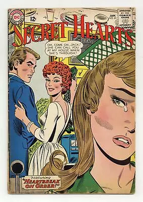 Buy Secret Hearts #85 GD/VG 3.0 1963 • 95.94£