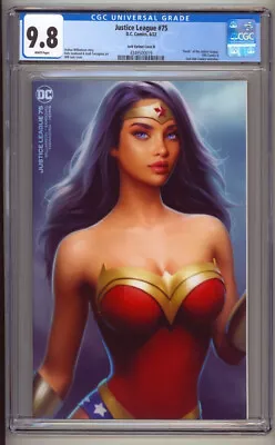 Buy Justice League #75 CGC 9.8 Will Jack Variant Cover B Highest (2022) • 56.03£