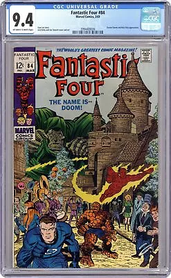 Buy Fantastic Four #84 CGC 9.4 1969 3994408006 • 288.89£