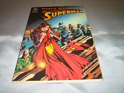 Buy Superman: World Without A Superman By DC Comics 1993 TPB Death Of Superman Saga • 6.29£