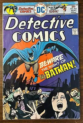 Buy Detective Comics #451 (1975) FN-🔥🔥🔥Slight Wear On Top Right Cover!! • 15.81£
