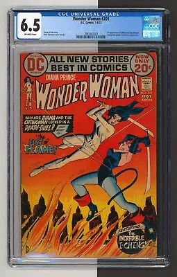 Buy Wonder Woman #201, CGC 6.5, 1st App Fafhrd & Gray Mouser, Catwoman, DC 1972 • 96.33£
