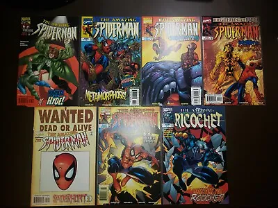 Buy Amazing Spiderman 432 433 434 437 438 440 Comic Book Lot RICOCHET WANTED Variant • 39.43£