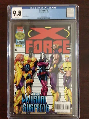 Buy CGC 9.8 X-Force 54 X-Men White Pages • 59.24£