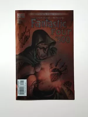 Buy FANTASTIC FOUR #500 DIRECTOR'S CUT EDITION MARVEL COMICS DR. DOOM Signed By WAID • 79.44£