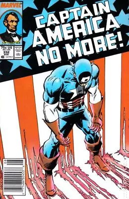 Buy Captain America #332N VG 1987 Stock Image Low Grade • 9.09£