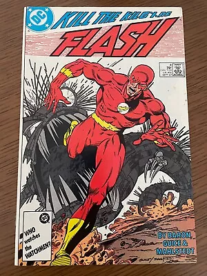 Buy The Flash #4 Kill The Kingire September 1987 DC Comics  • 4.50£