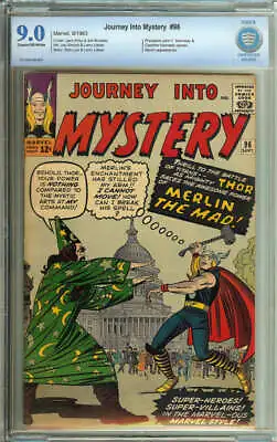 Buy Journey Into Mystery #96 Cbcs 9.0 Cr/ow Pages // President John F. Kennedy App • 792.99£