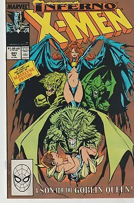 Buy Marvel Comics X-men #241 (1988) 1st Print Vf • 3.95£