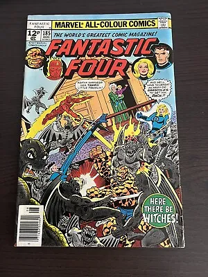 Buy Fantastic Four #185 Marvel Comics 1977 First Nicholas Scratch Appearance B • 19.95£