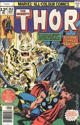 Buy Thor UK Edition #263UK VG- 3.5 1977 Stock Image Low Grade • 3.93£
