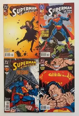 Buy Action Comics #710 To #713. (DC 1995) 4 X Issues. • 7.46£