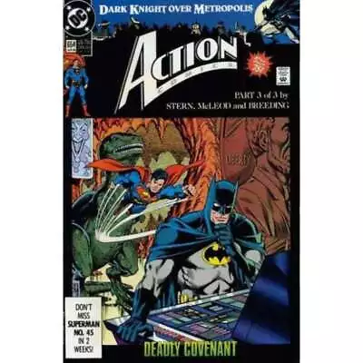 Buy Action Comics (1938 Series) #654 In Near Mint Minus Condition. DC Comics [q} • 3.73£