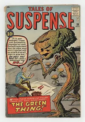 Buy Tales Of Suspense #19 GD/VG 3.0 1961 • 112.44£