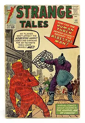 Buy Strange Tales #111 GD 2.0 1963 • 158.12£