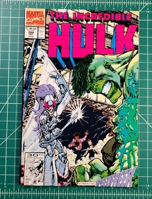 Buy Incredible HULK #388 (1991) 1st App Speedfreek! Marvel Peter David & Keown VF/NM • 19.76£