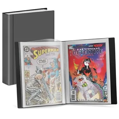 Buy Comic Book Storage Album Comic Book Binder With 6 Super Heavyweight Silver Age • 24.65£