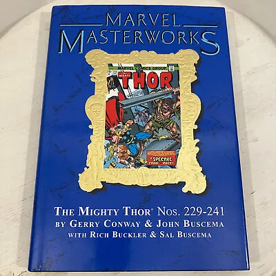 Buy Marvel Masterworks The Mighty Thor Nos 229 - 241 Limited Printing Color HCDJ • 67.29£