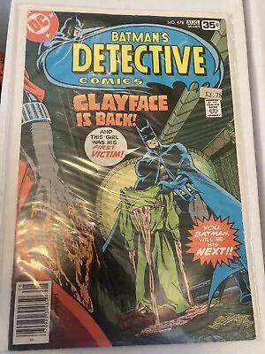 Buy Detective Comics #478 (DC Comics, July-August 1978) • 9.48£