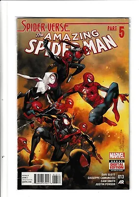 Buy The Amazing Spider-man 13, Spider-verse Part 5, Marvel Comics, March 2015 • 4.99£