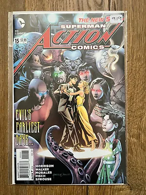 Buy DC Superman Action Comics #15 The New 52 Direct Edition Bagged Boarded • 0.99£