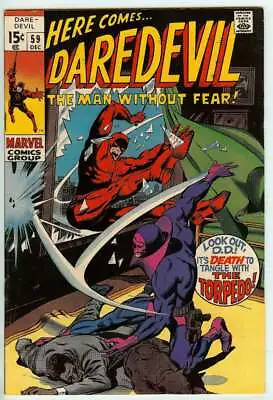 Buy Daredevil #59 5.0 // 1st Appearance & Death Of Torpedo Marvel Comics 1969 • 28.38£