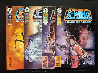 Buy Star Wars X-Wing Rogue Squadron, Requiem For A Rogue, #1-4, Dark Horse Comics • 18.99£