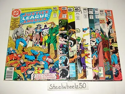 Buy Justice League Of America 9 Comic Lot DC 1978 #159 160 162 164 170-172 195 196 • 31.66£