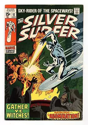 Buy Silver Surfer #12 VG+ 4.5 1970 • 38.57£