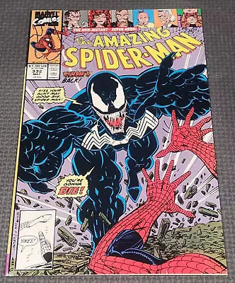 Buy AMAZING SPIDER-MAN #332 (1990) Erik Larsen Venom Cover Styx Stone Marvel Comics • 11.88£