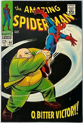 Buy Amazing Spider-Man #60 VG/F 5.0 Classic Romita Kingpin Cover Marvel 1968 • 70.96£