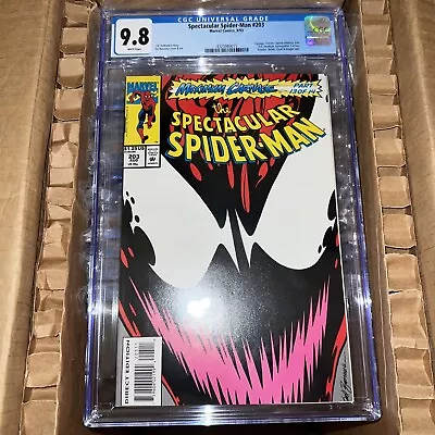 Buy Spectacular Spider-Man 203  CGC  9.8 NM/M   W/Pages • 90.64£