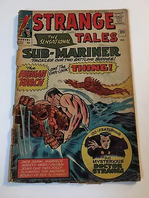 Buy Strange Tales #125 - Origin Of Doctor Strange - Sub Mariner - Marvel Comics • 14£