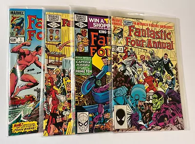 Buy Lot Of (4) FANTASTIC FOUR  Special #1 Roast #1 , Annual  15, 18marvel Comic Book • 27.98£