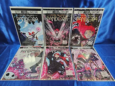 Buy Frank Miller's Pandora Complete 1 2 3 4 5 6  Comic Set Lot 1-6 • 11.06£