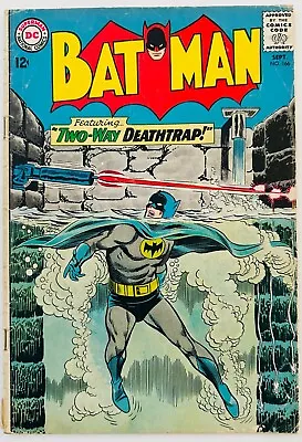 Buy Dc~batman 166~ Fn/vf~  Two-way Deathtrap!  - Robin - Commissioner Gordon (1964) • 47.50£