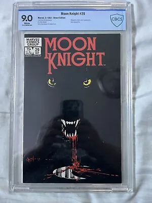 Buy Moon Knight 29 1982 9.0 CBCS • 47.30£