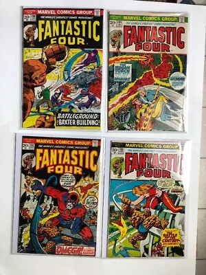 Buy Fantastic Four #130-208 Minus 140, 142, 150, 185, 190 - 74 Comics HIGH GRADE LOT • 789.92£