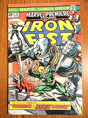Buy Marvel Premiere #21 Iron Fist Key VG/F 1st Misty Knight Colleen Wing Marvel MCU • 37.24£