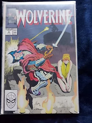 Buy Wolverine Vol 2 #3. Marvel Comics. Chris Claremont. John Buscema. 1988. • 9£