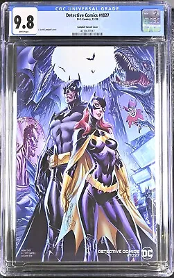 Buy DETECTIVE COMICS #1027 CGC 9.8 J. Scott Campbell Variant Batgirl Cover 2020 • 47.27£