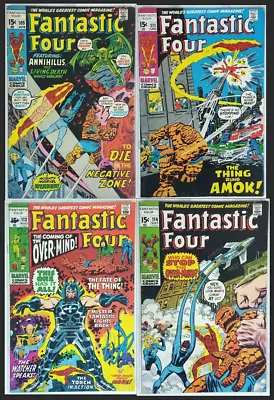 Buy Fantastic Four #109 #111 #113 #114  Lot Of 4! - Marvel - Bronze Age! - 1971 • 39.17£