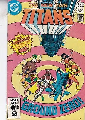 Buy Dc Comics New Teen Titans Vol. 1 #10 August 1981 Fast P&p Same Day Dispatch • 12.99£