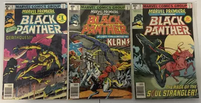Buy Marvel Premier #51 52 53 1979 Black Panther Newsstand Lot Of 3 NM 9.4 • 47.24£