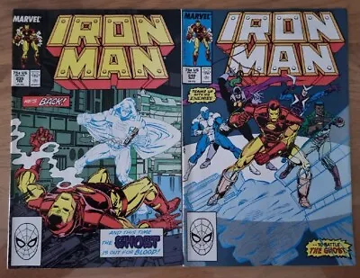Buy Iron Man (1968 1st Series) Issue 239 And 240 • 8.75£