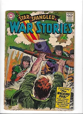 Buy Star Spangled War Stories # 56 Fair DC Scarce 10 Cents Issue • 9.95£