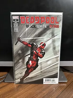 Buy Deadpool: Black, White & Blood #4 - Marvel 2021 - 1st App Of Sakura-Spider • 15.85£
