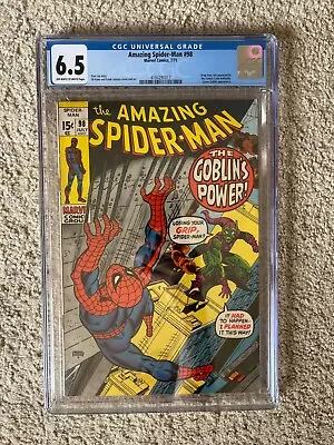 Buy Amazing Spider-man #98 Cgc 6.5 Marvel Comics 1971 Green Goblin + Drug Story Htf • 147.39£