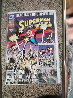 Buy DC Comics! Action Comics #690! Reign Of The Supermen! • 16.09£